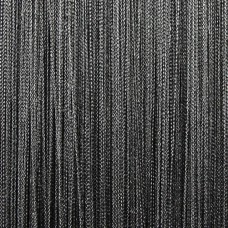 Нитяные шторы однотонные темно-серый TT-116
