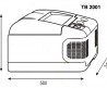 Компрессорный автохолодильник Indel B TB 2001 (26л)