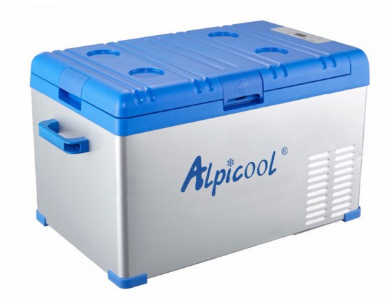 Компрессорный автохолодильник ALPICOOL A30 (30 л.) 12-24-220В синий