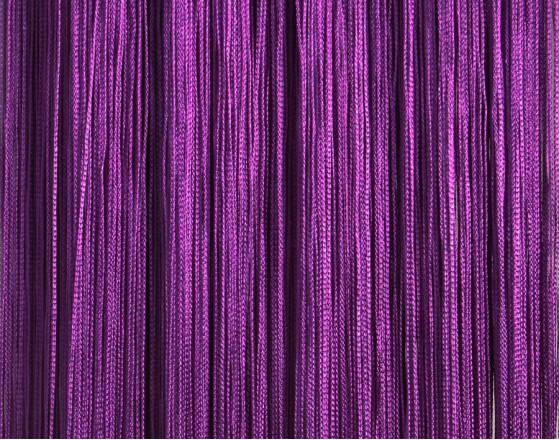 Нитяные шторы однотонные фиолетовый TT-111
