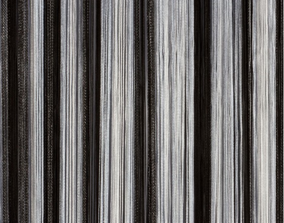Нити шторы, кисея радуга черный, серый, белый TT-316