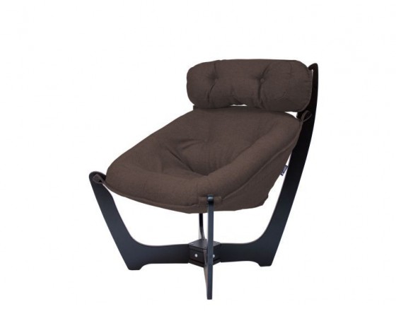 Кресло для отдыха модель 11 каркас Венге ткань Montana-100 ﻿