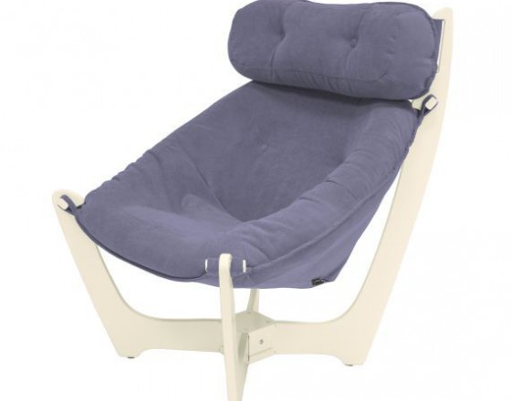 Кресло для отдыха модель 11 каркас Дуб шампань ткань Verona Denim Blue