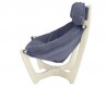 Кресло для отдыха модель 11 каркас Дуб шампань ткань Verona Denim Blue