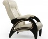 Кресло для отдыха модель 41 каркас Венге экокожа Орегон перламутр-106