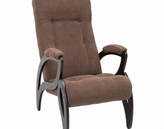Кресло для отдыха модель 51 каркас Венге ткань Verona Brown