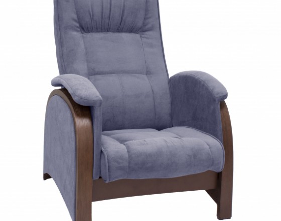 Кресло глайдер модель Balance-2 каркас Орех ткань Verona Denim Blue