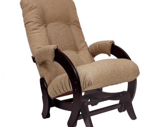 Кресло-качалка глайдер  68 каркас Венге, ткань Malta 03 А