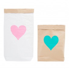 Эко-мешок для игрушек из крафт бумаги Big Heart