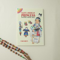 Книга с наклейками Индейская Принцесса