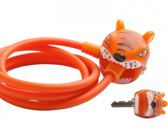 Замок велосипедный Orange Tiger (Зеленый Тигр) Crazy Safety