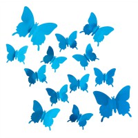 Комплект 3D наклеек Butterflies перфoрированные