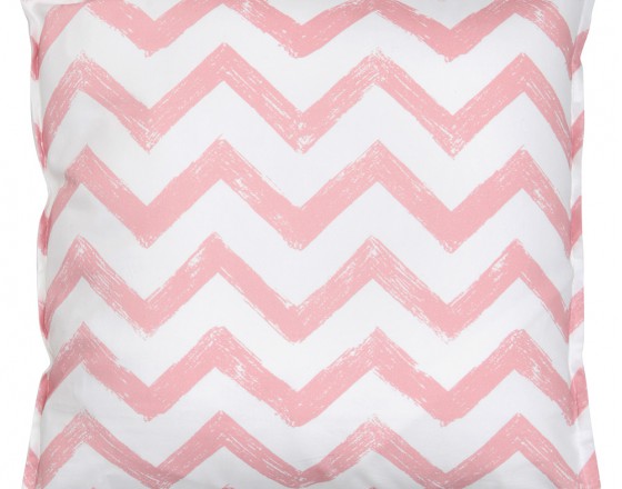 Подушка Pink Zigzag