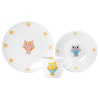 Комплект посуды Cute Owl