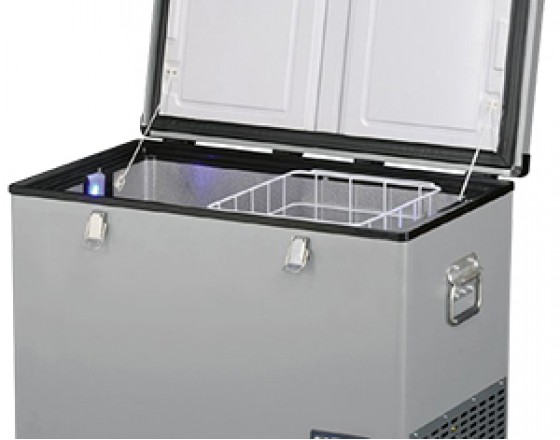 Компрессорный автохолодильник Indel B TB 100 Steel (100л)