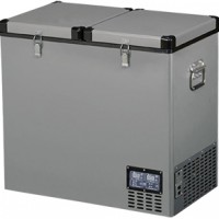 Компрессорный автохолодильник Indel B TB 118DD Steel (118л)