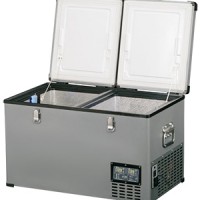 Компрессорный автохолодильник Indel B TB 65DD Steel (65л)