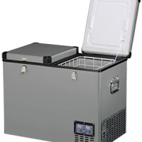Компрессорный автохолодильник Indel B TB 92DD Steel (92л)